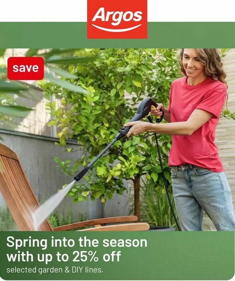 Argos Offers from 16 March