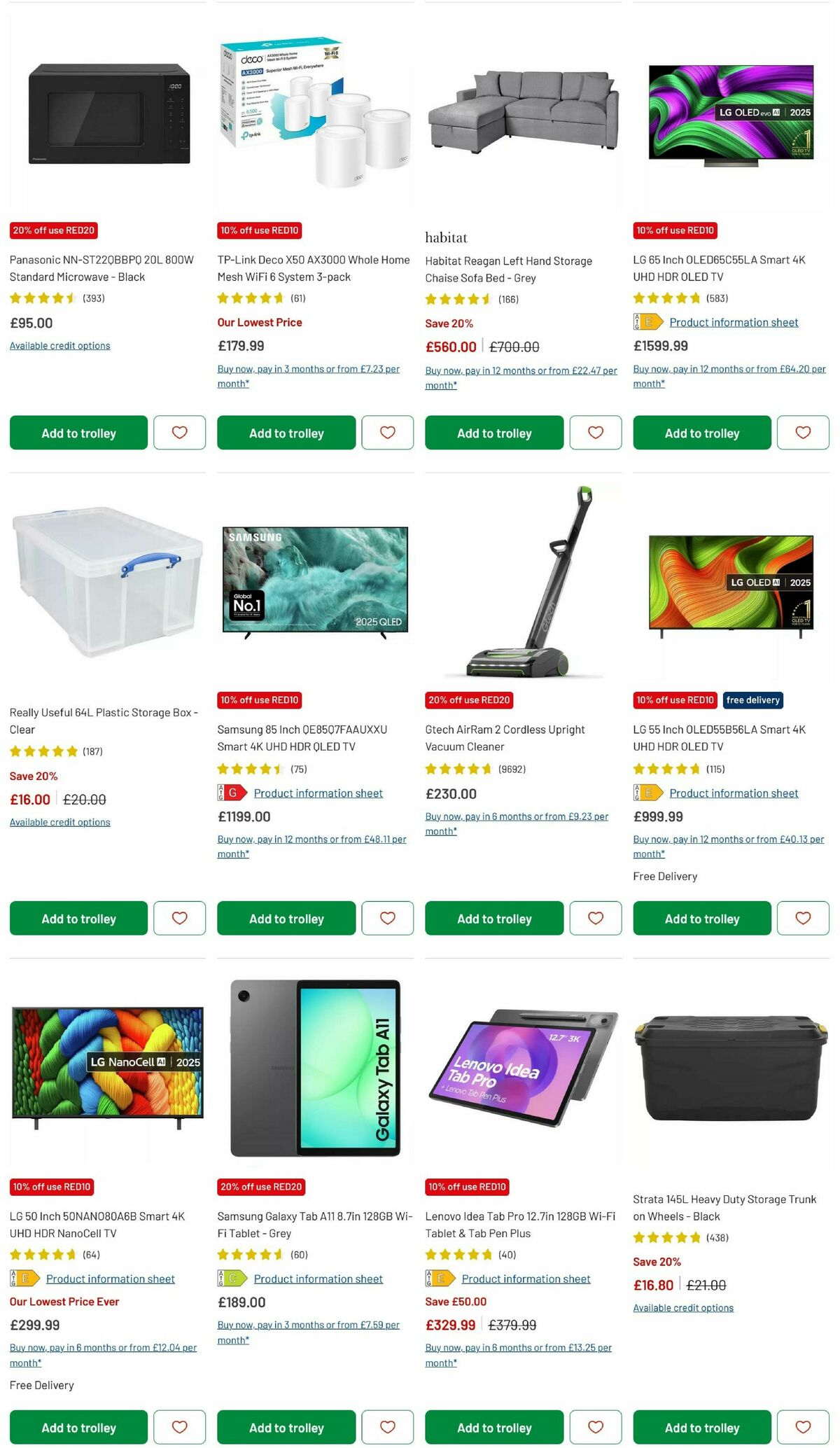 Argos Offers from 27 March