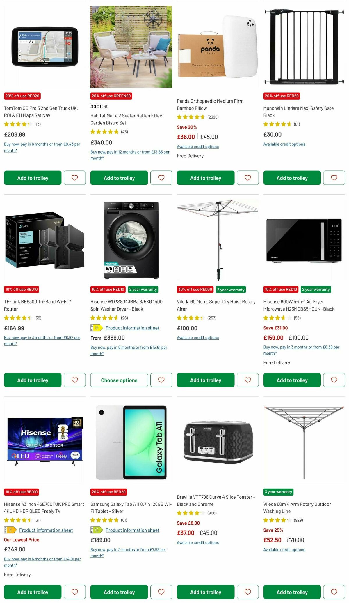 Argos Offers from 27 March