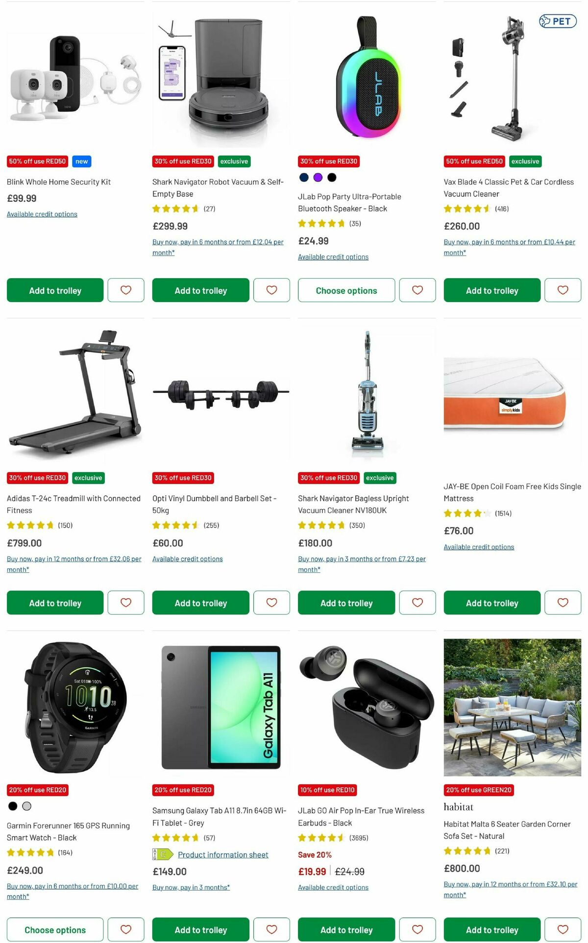 Argos Offers from 27 March