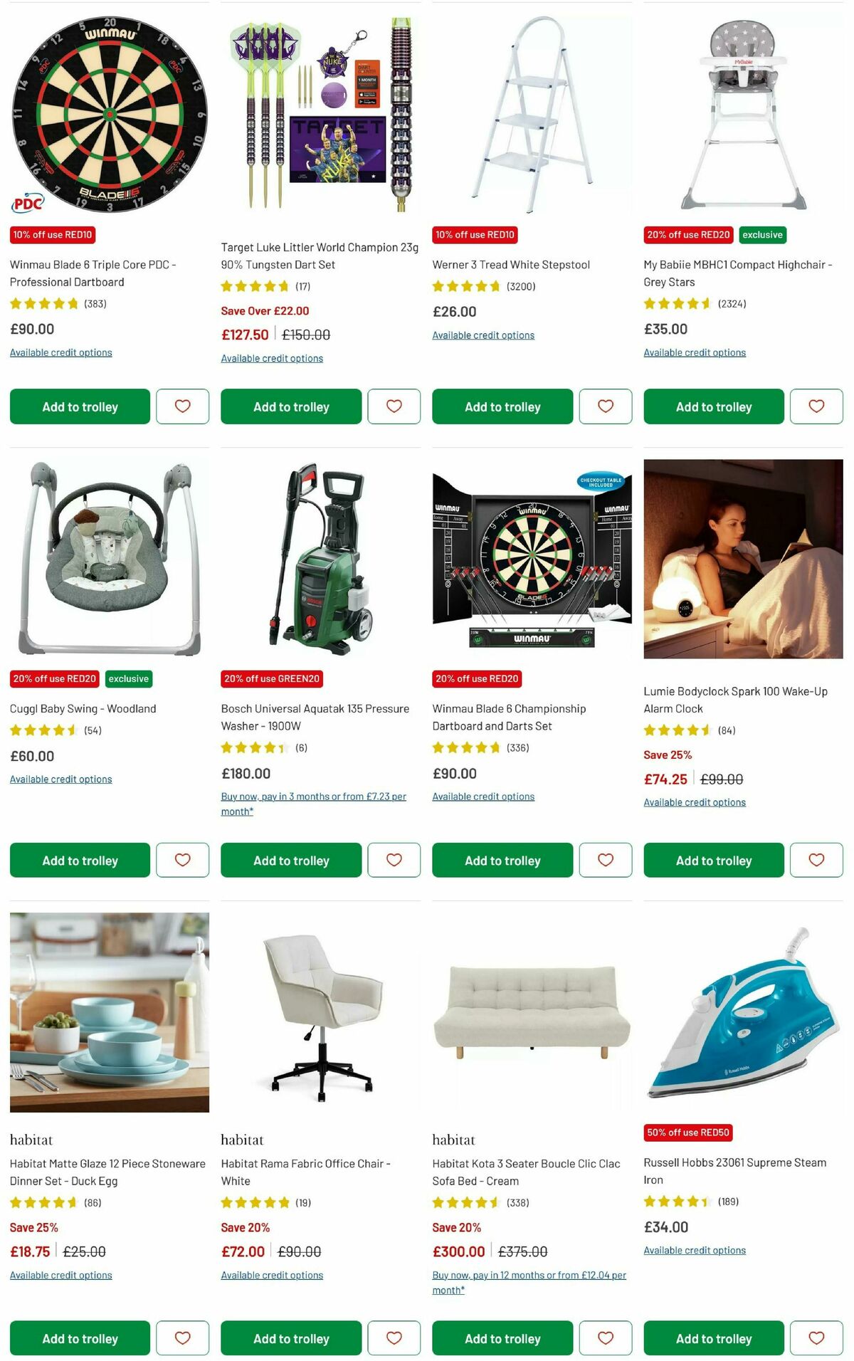 Argos Offers from 27 March