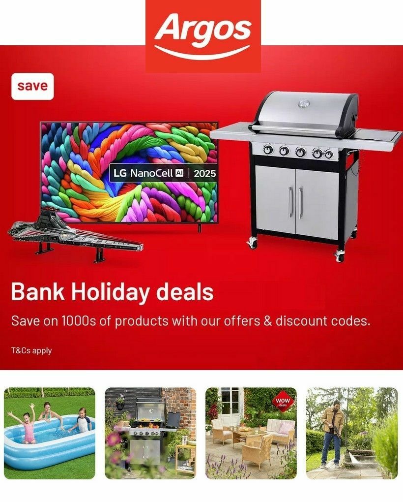 Argos Offers from 23 April