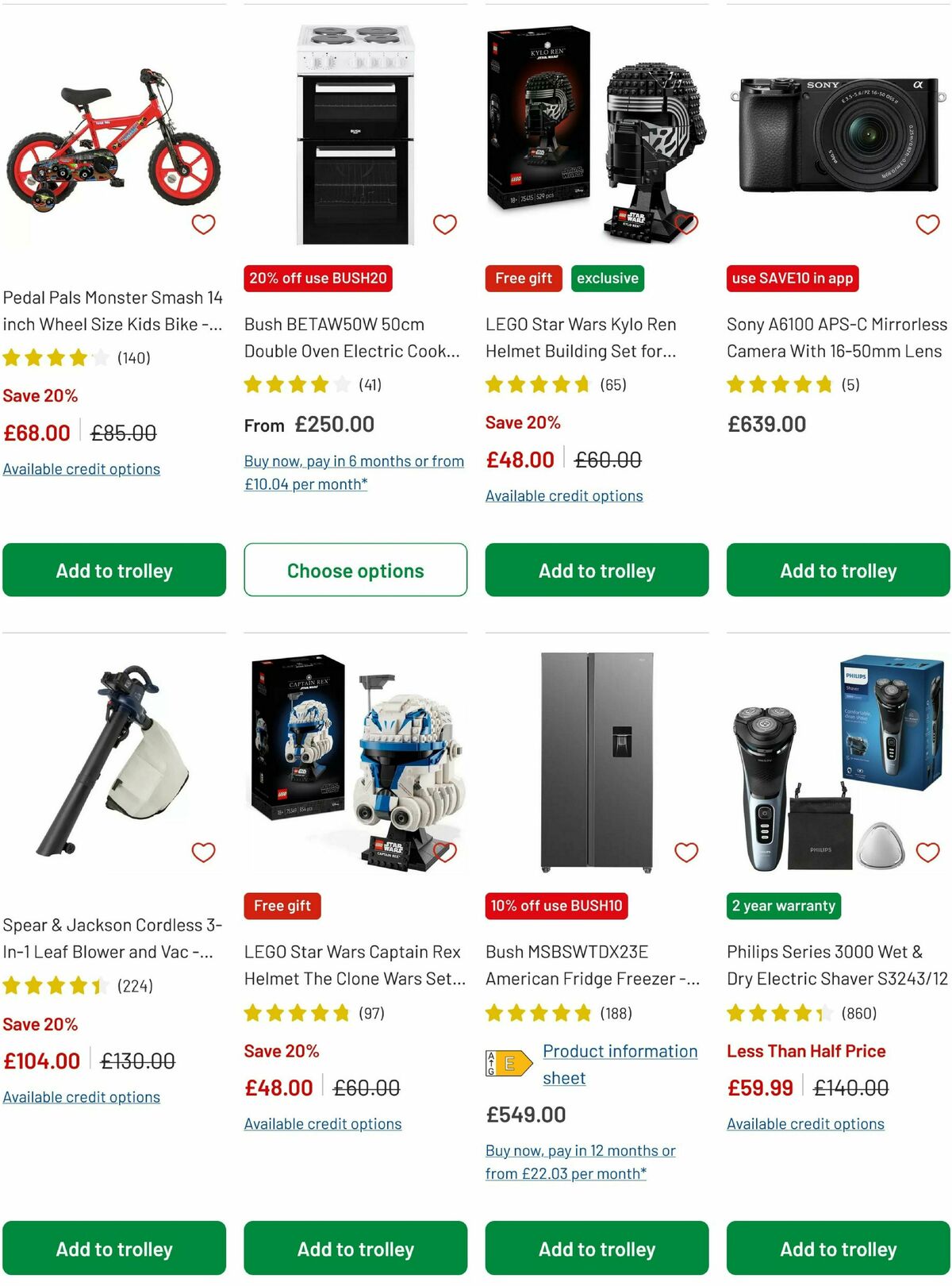 Argos Offers from 23 April
