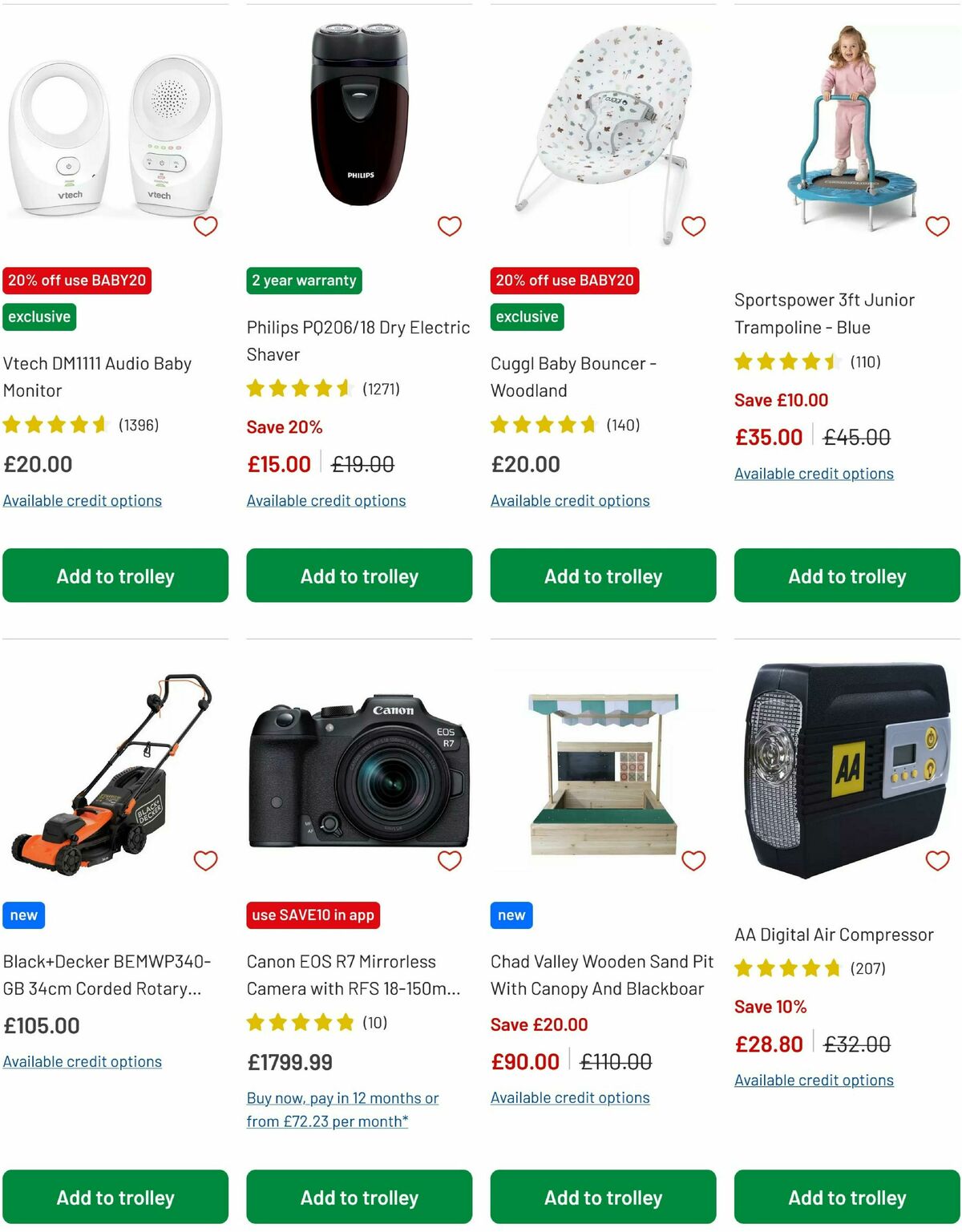 Argos Offers from 23 April