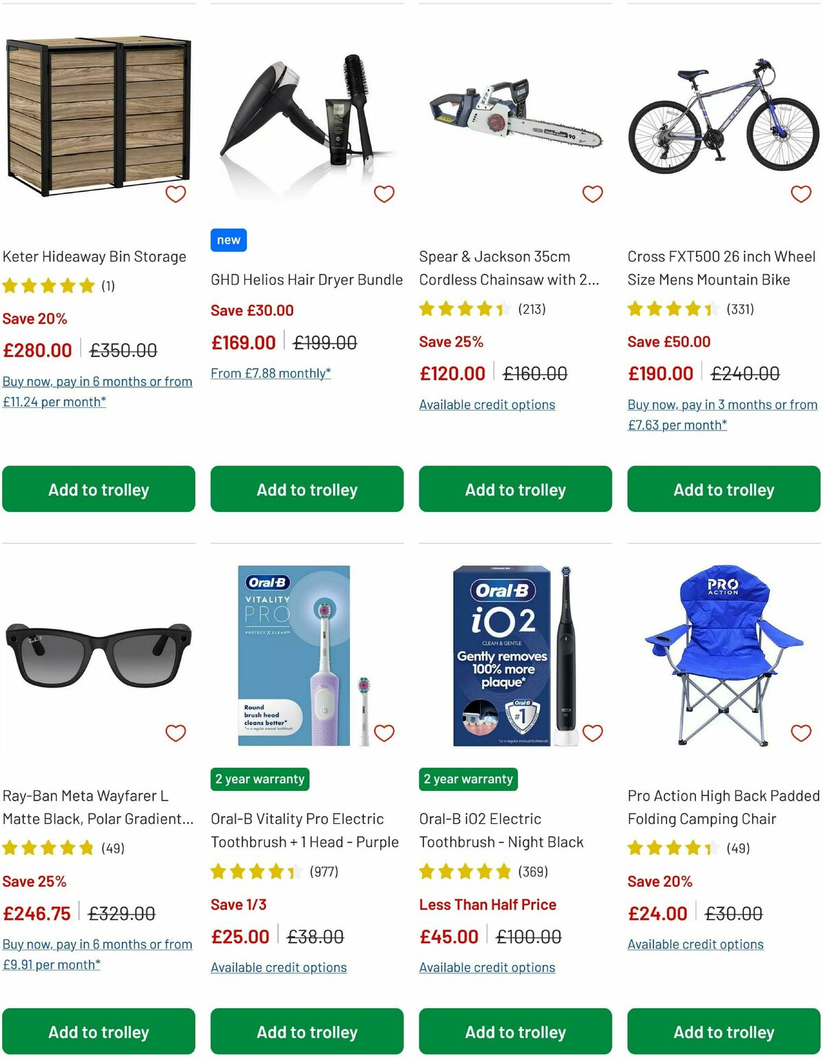 Argos Offers from 23 April
