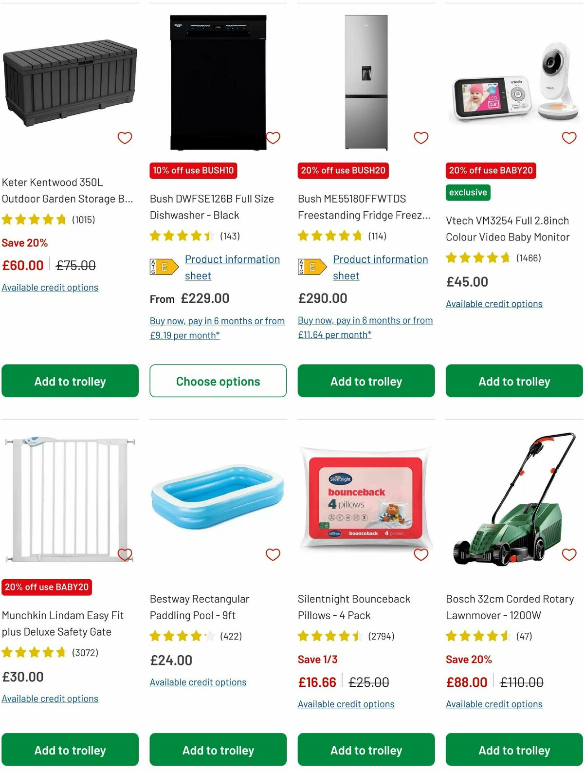 Argos Offers from 23 April