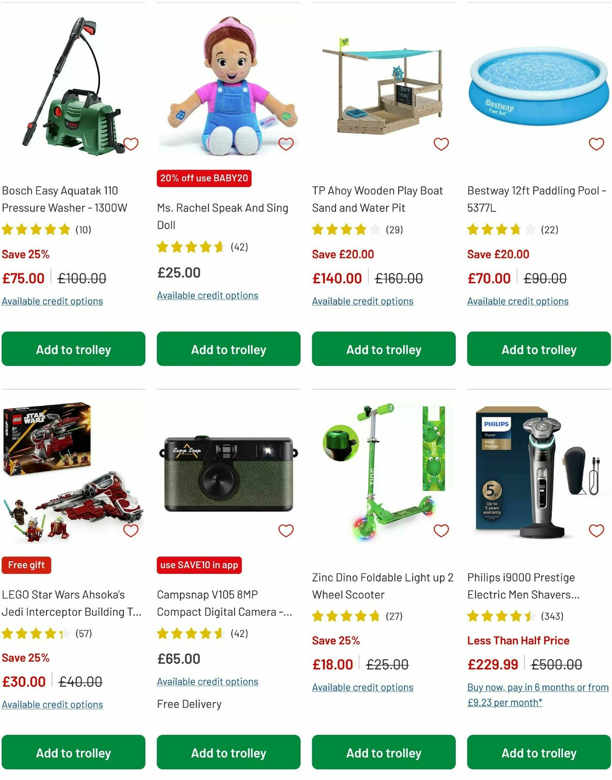Argos Offers from 23 April