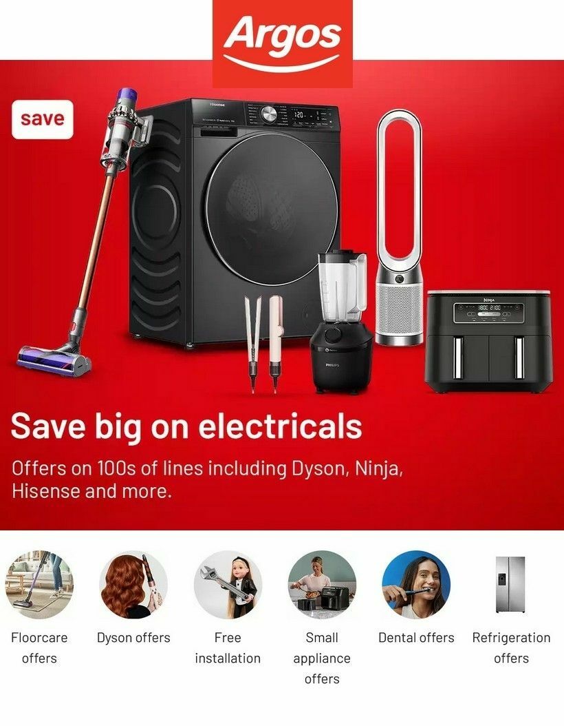 Argos Offers from 8 May