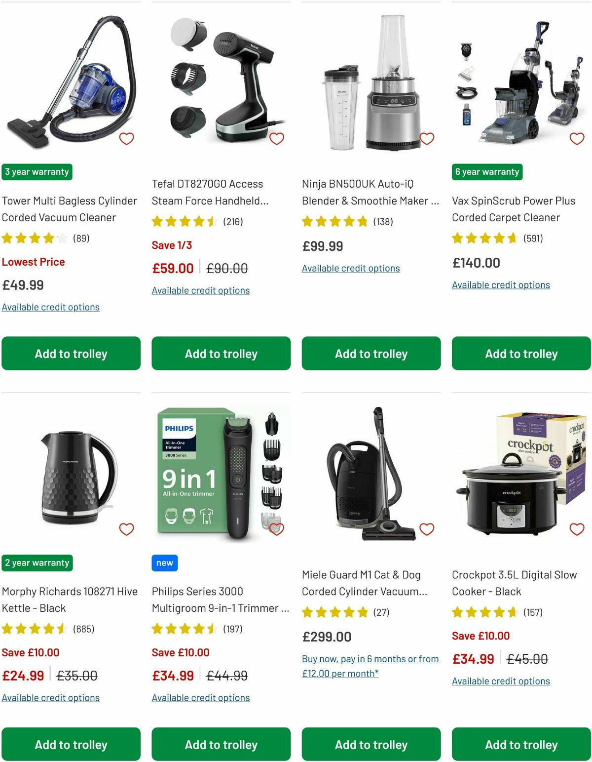Argos Offers from 8 May