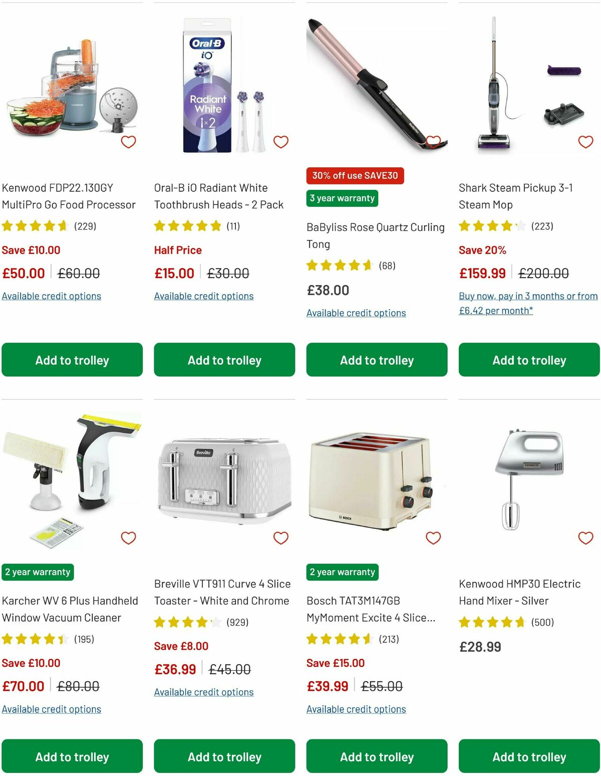 Argos Offers from 8 May