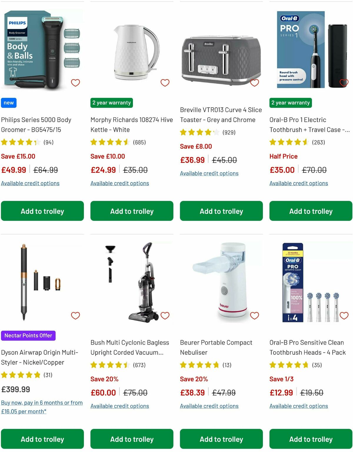 Argos Offers from 8 May