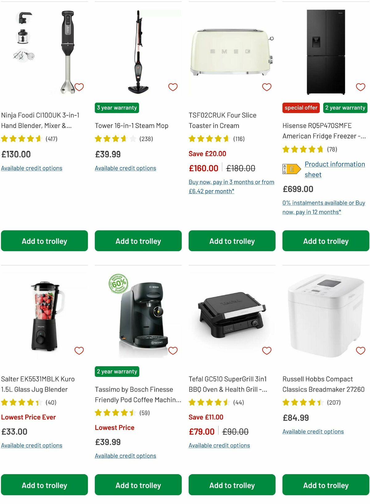 Argos Offers from 8 May