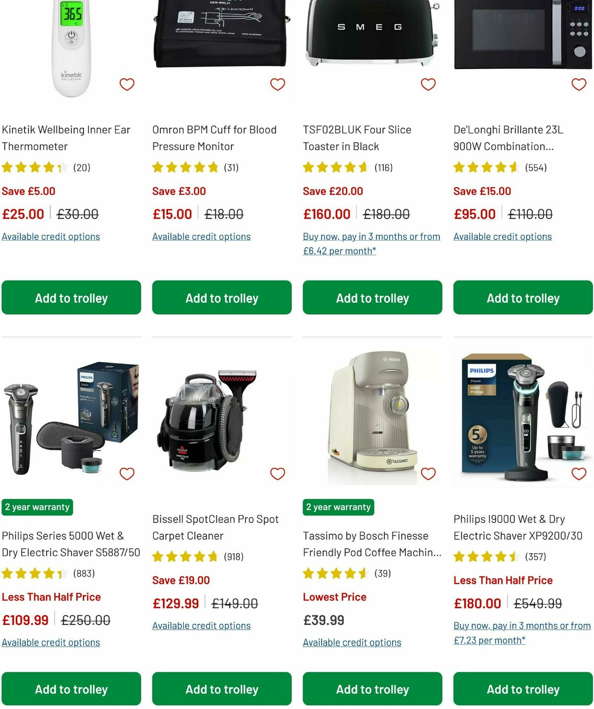 Argos Offers from 8 May