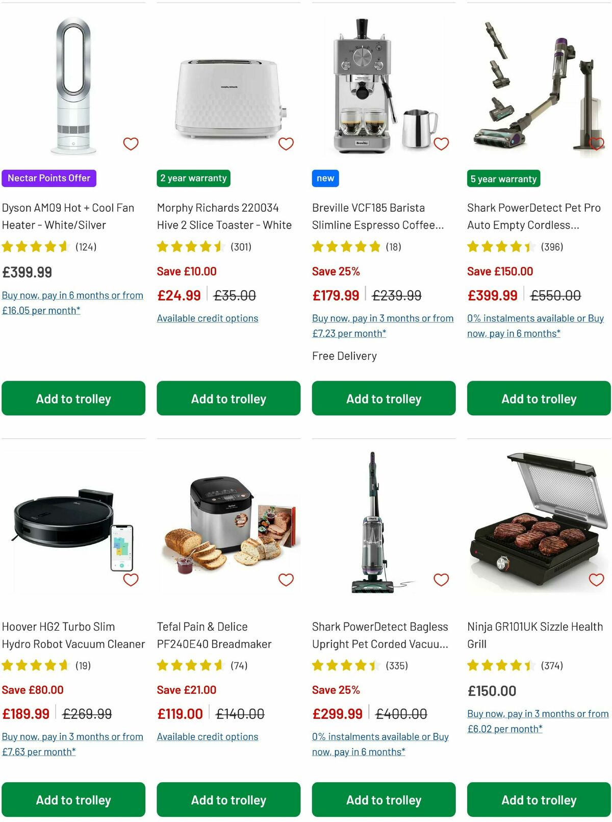 Argos Offers from 8 May