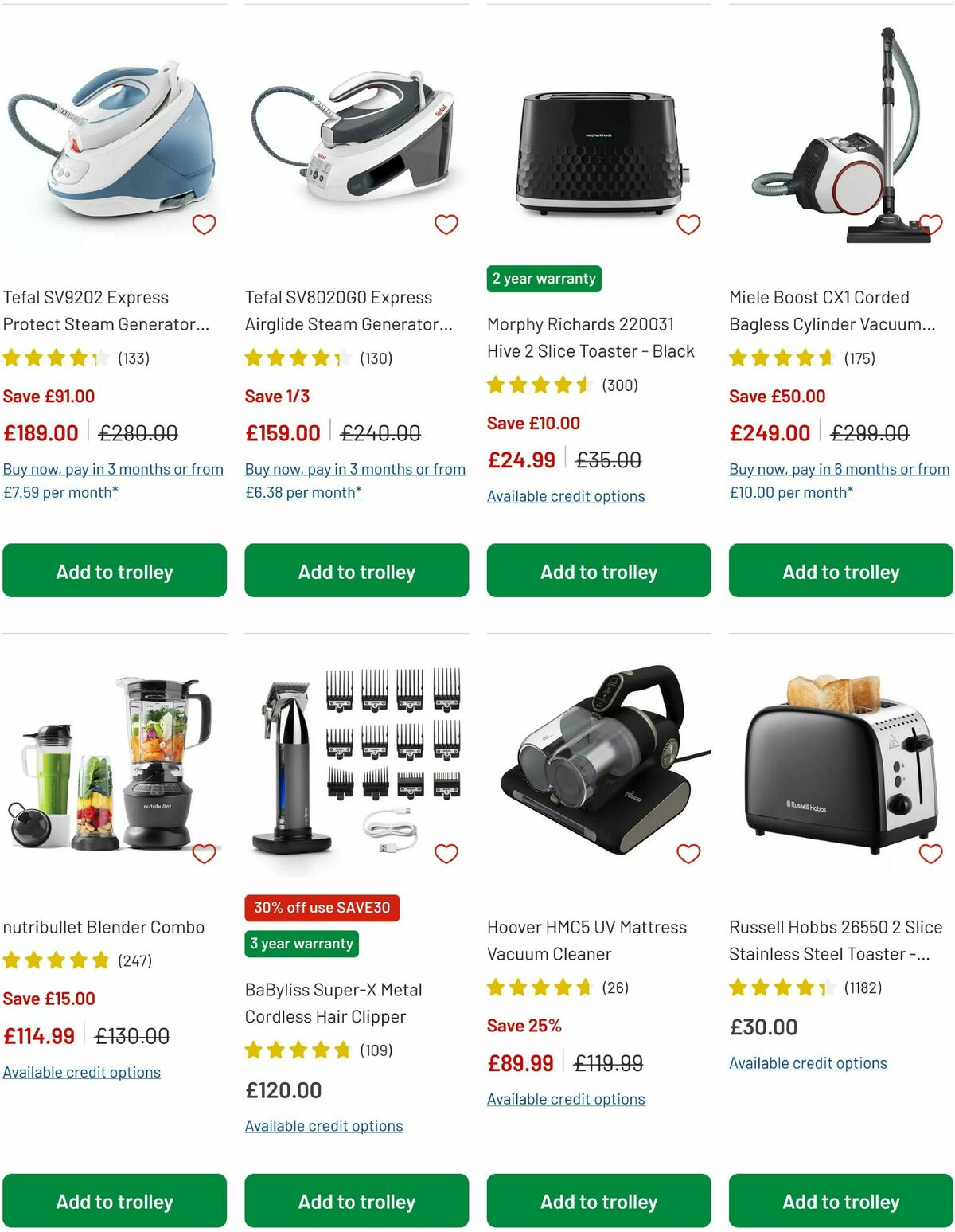 Argos Offers from 8 May