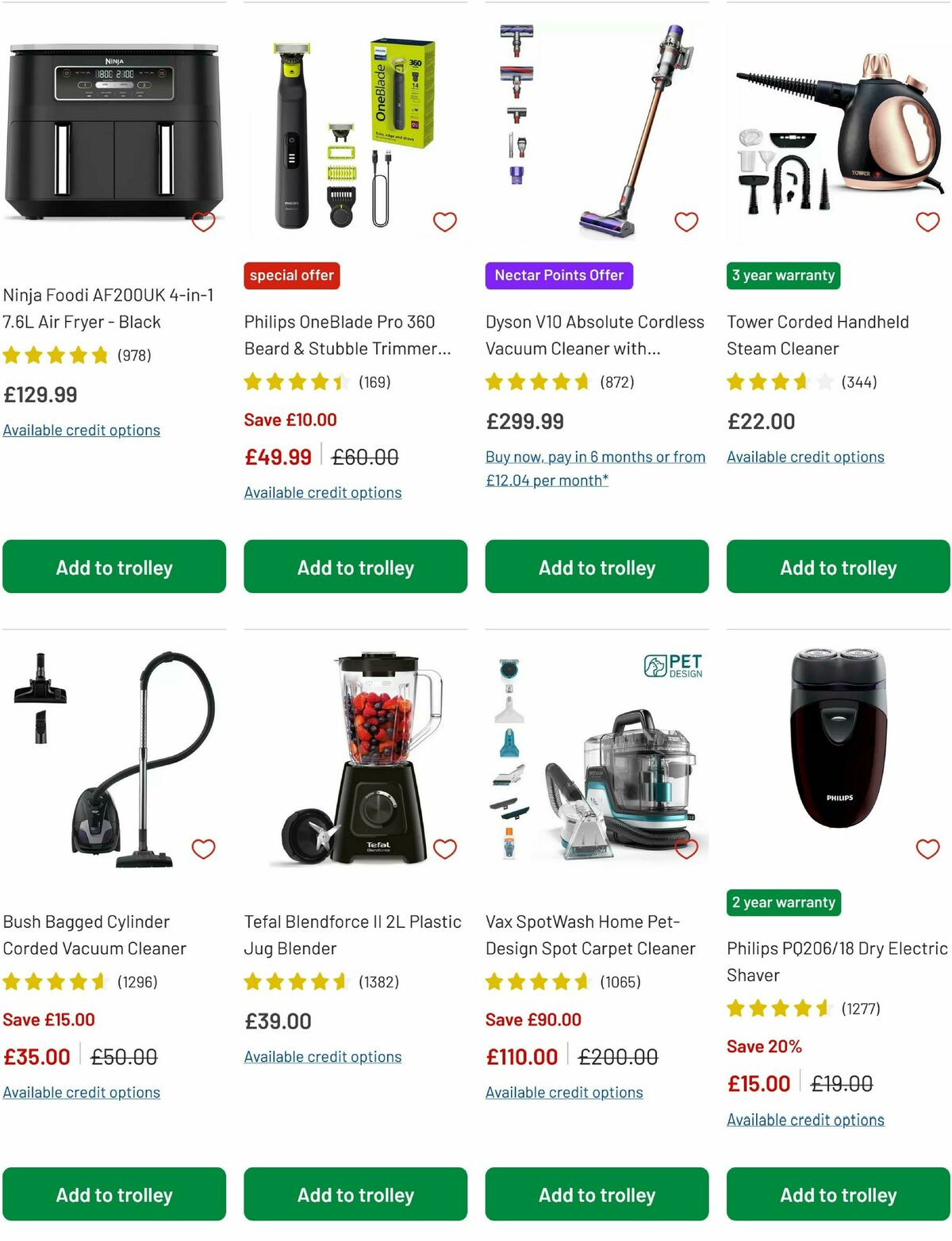 Argos Offers from 8 May