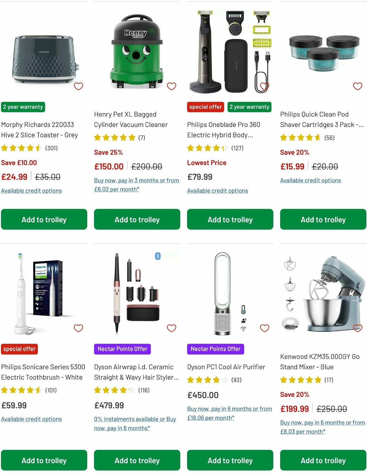Argos Offers from 8 May