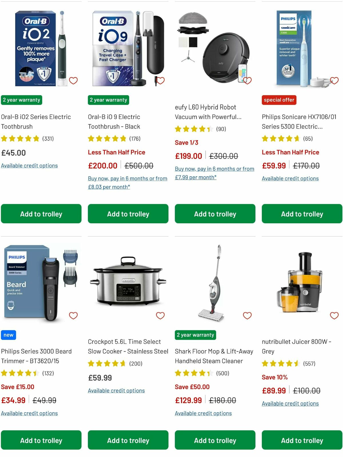 Argos Offers from 8 May