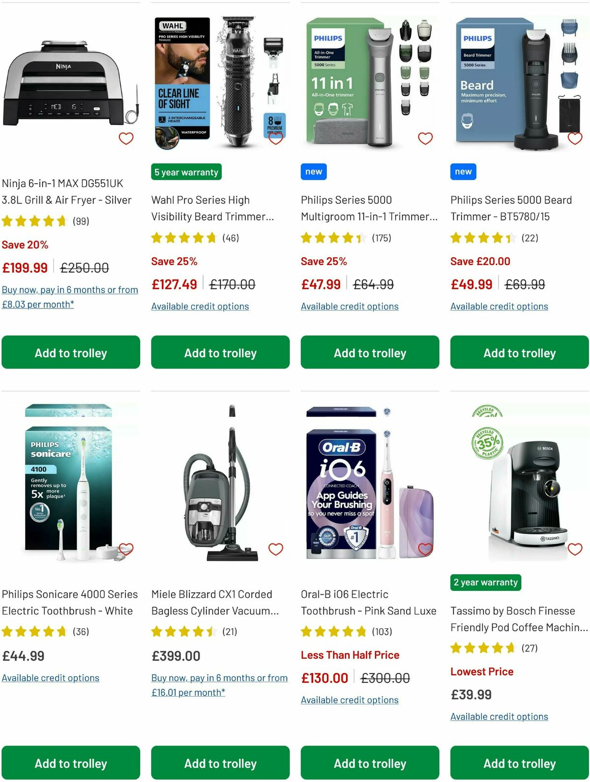 Argos Offers from 8 May