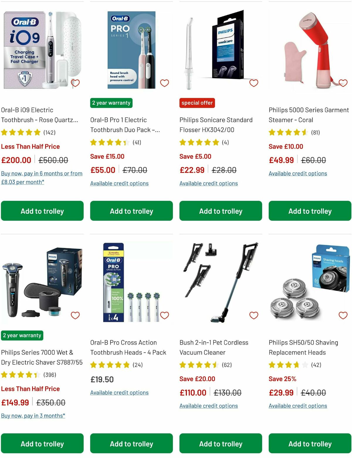 Argos Offers from 8 May