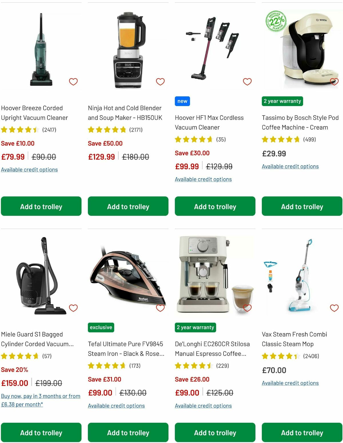 Argos Offers from 8 May