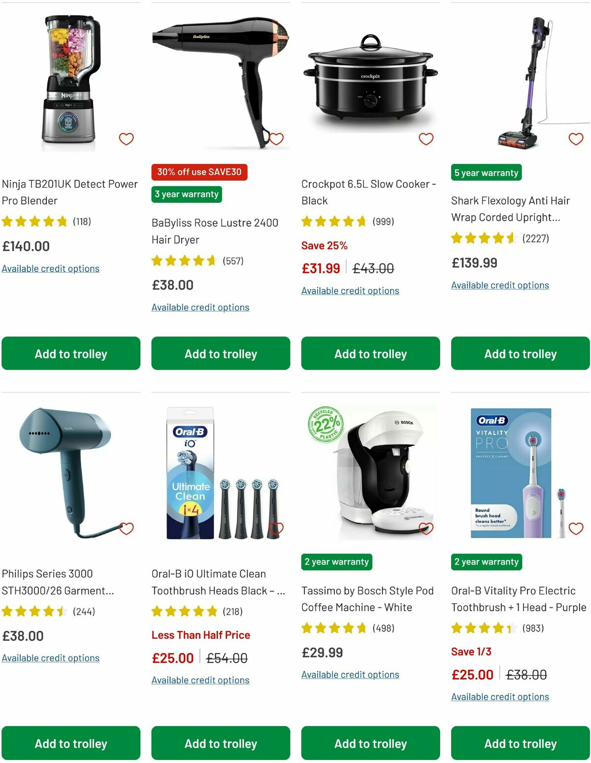 Argos Offers from 8 May