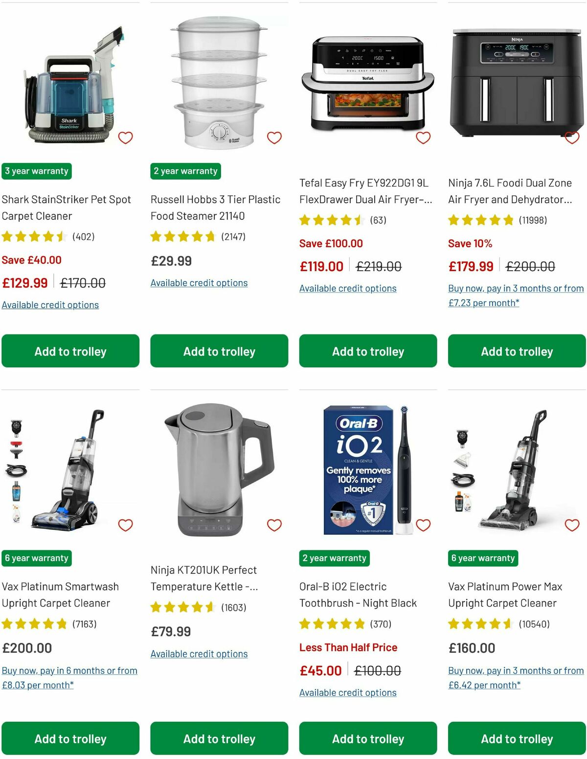 Argos Offers from 8 May