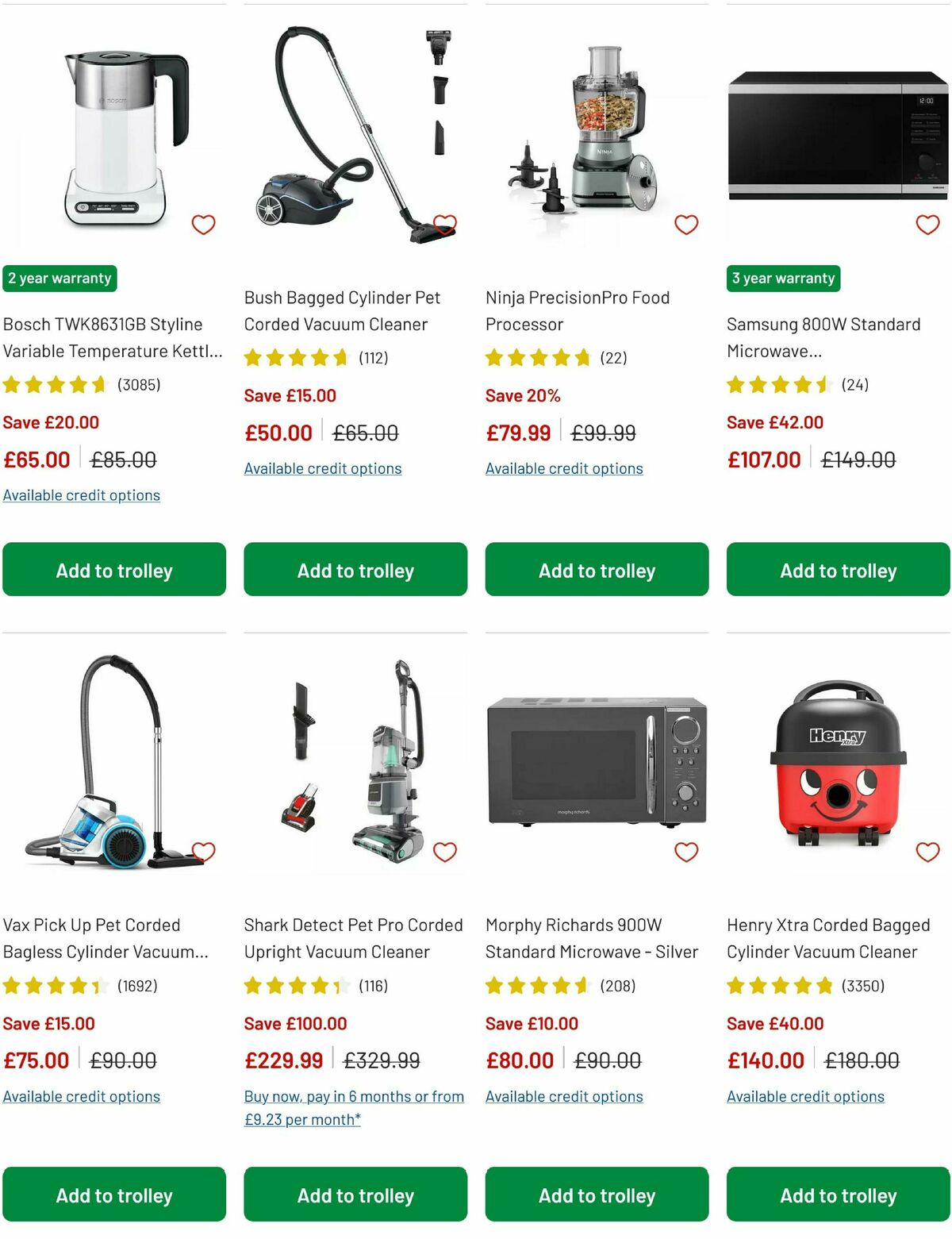 Argos Offers from 8 May