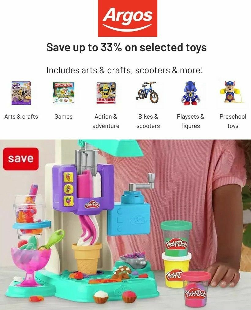 Argos Offers from 18 May