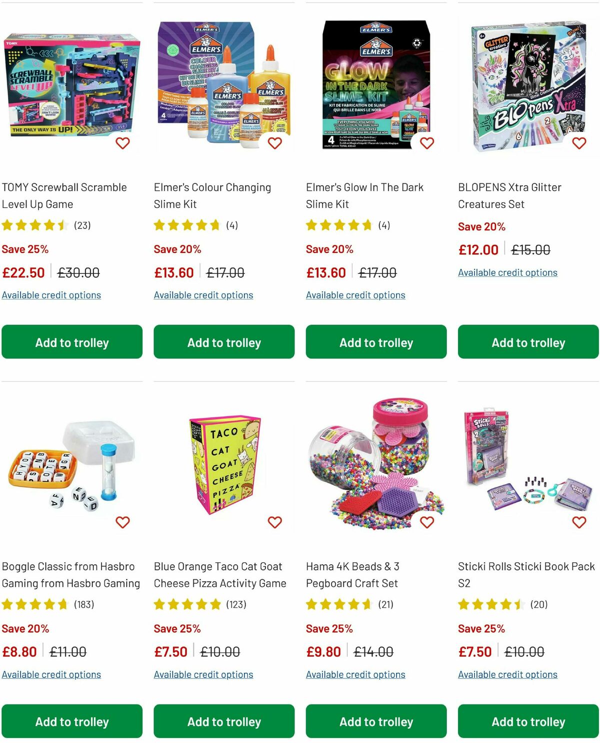 Argos Offers from 18 May