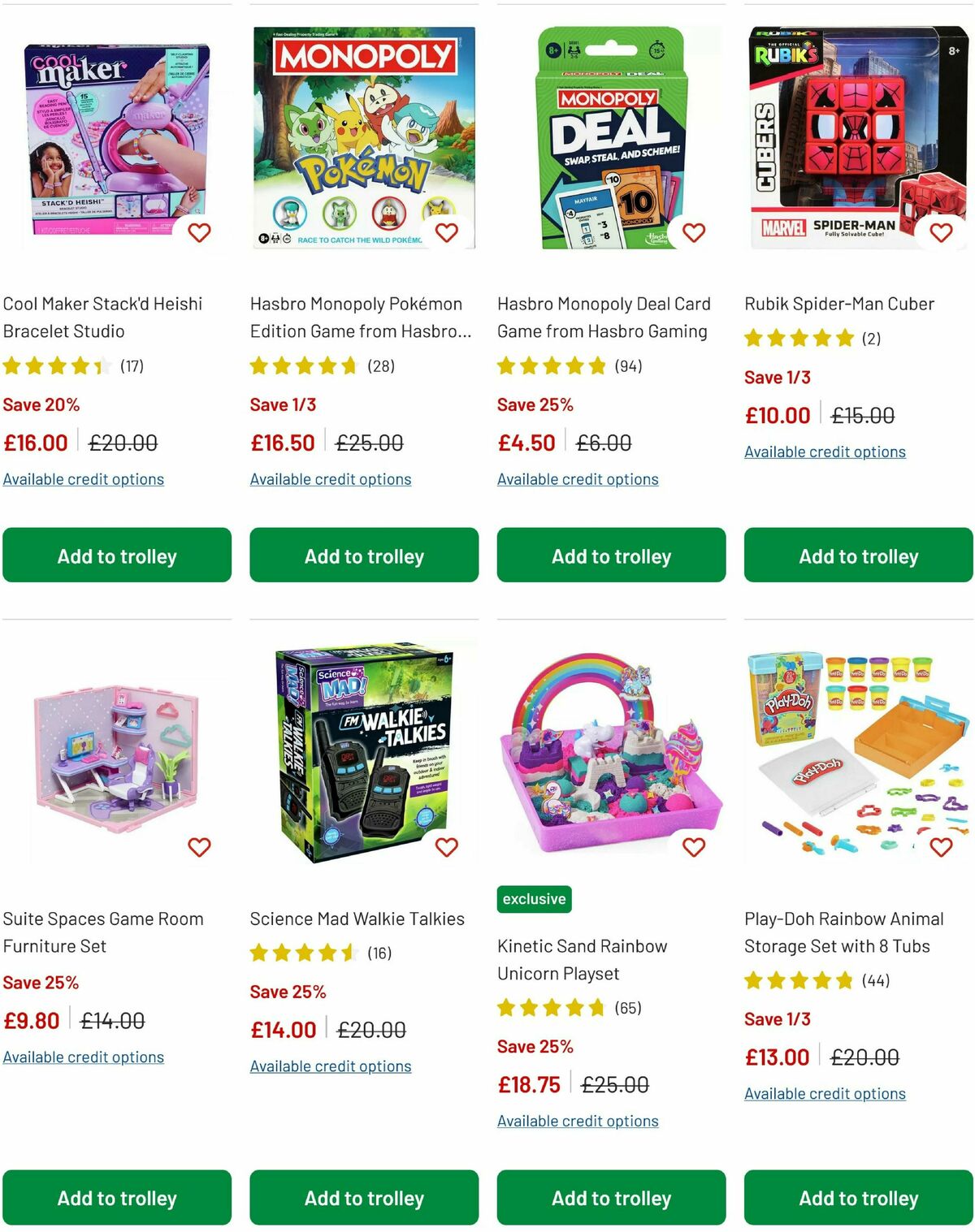 Argos Offers from 18 May