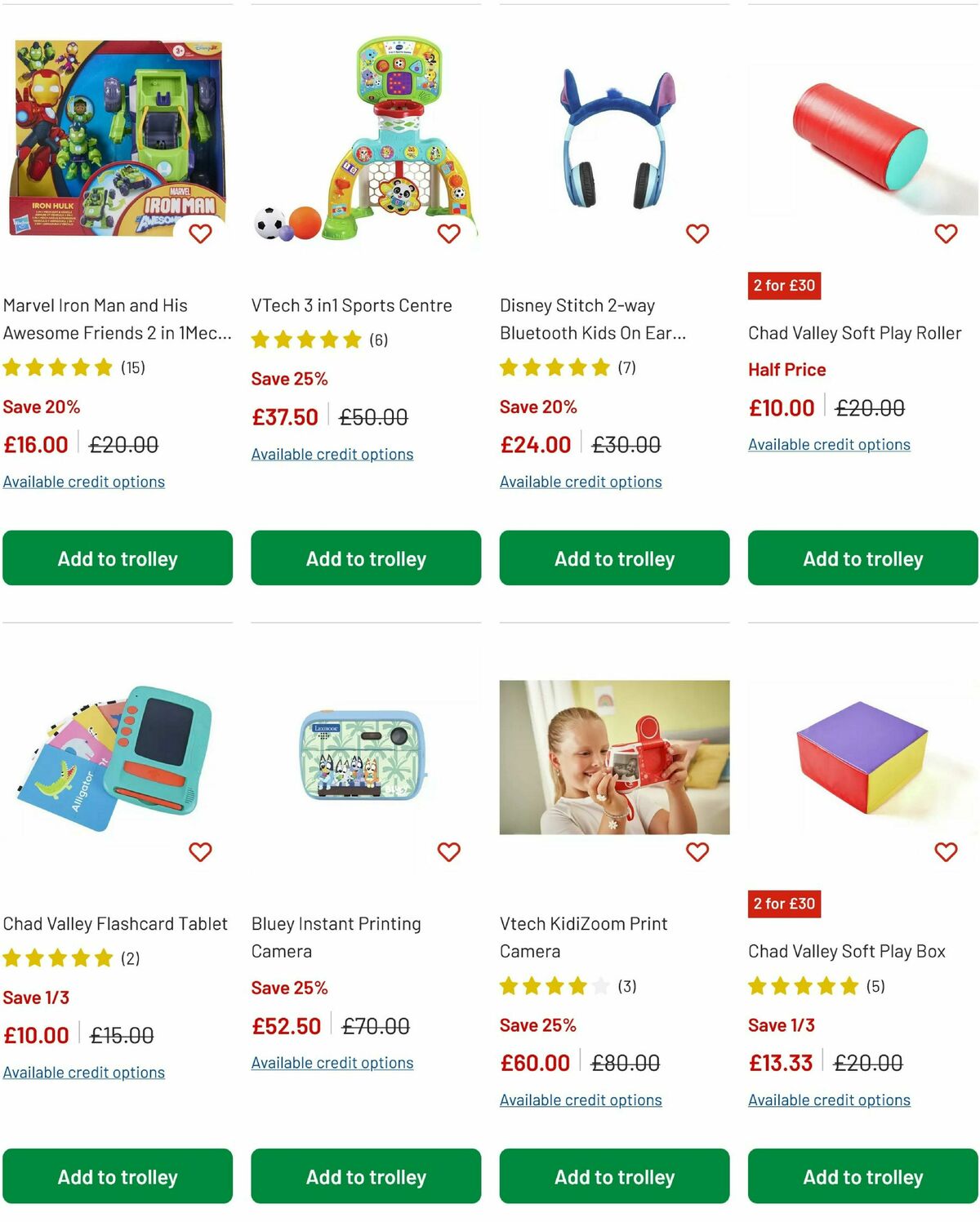 Argos Offers from 18 May