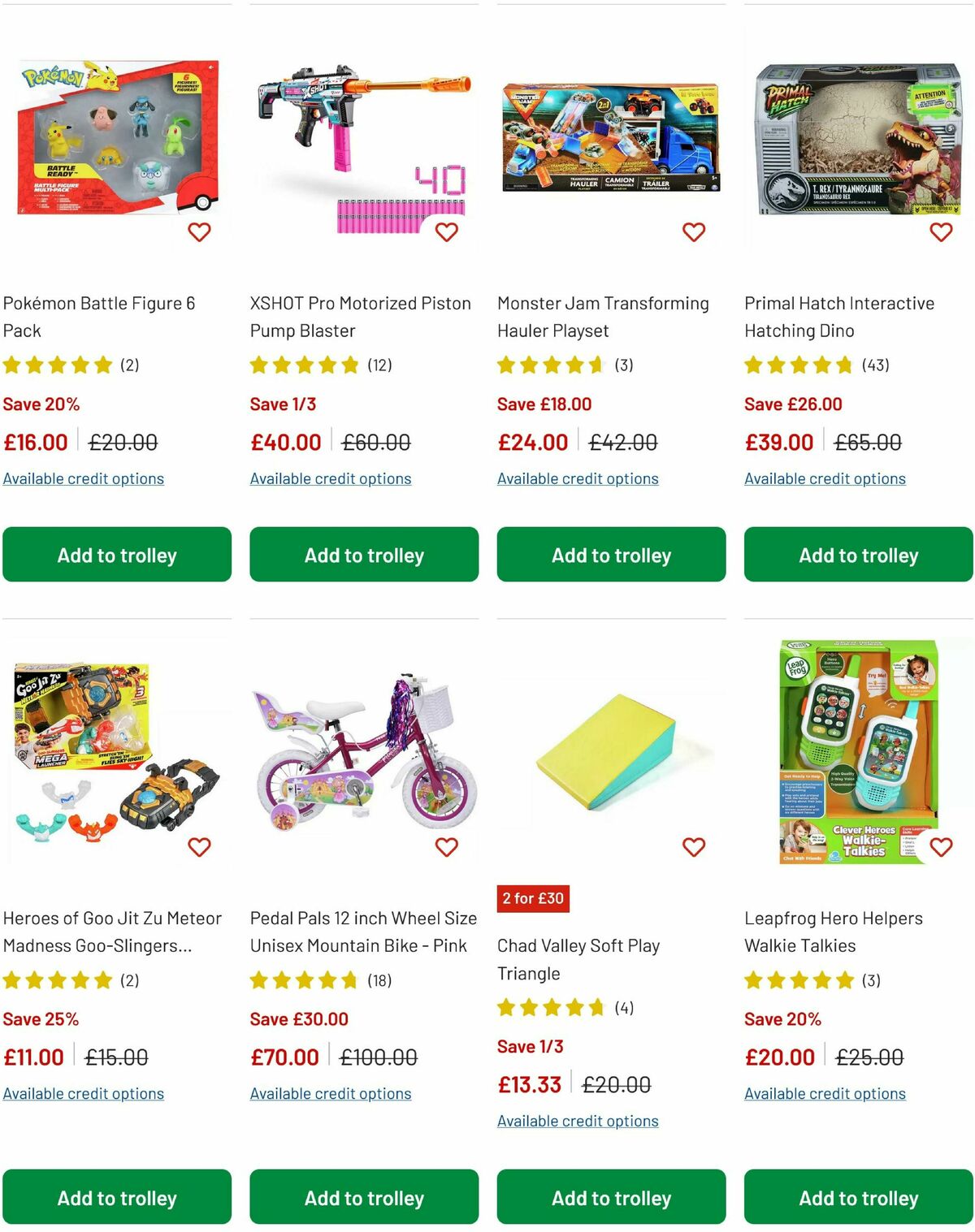 Argos Offers from 18 May