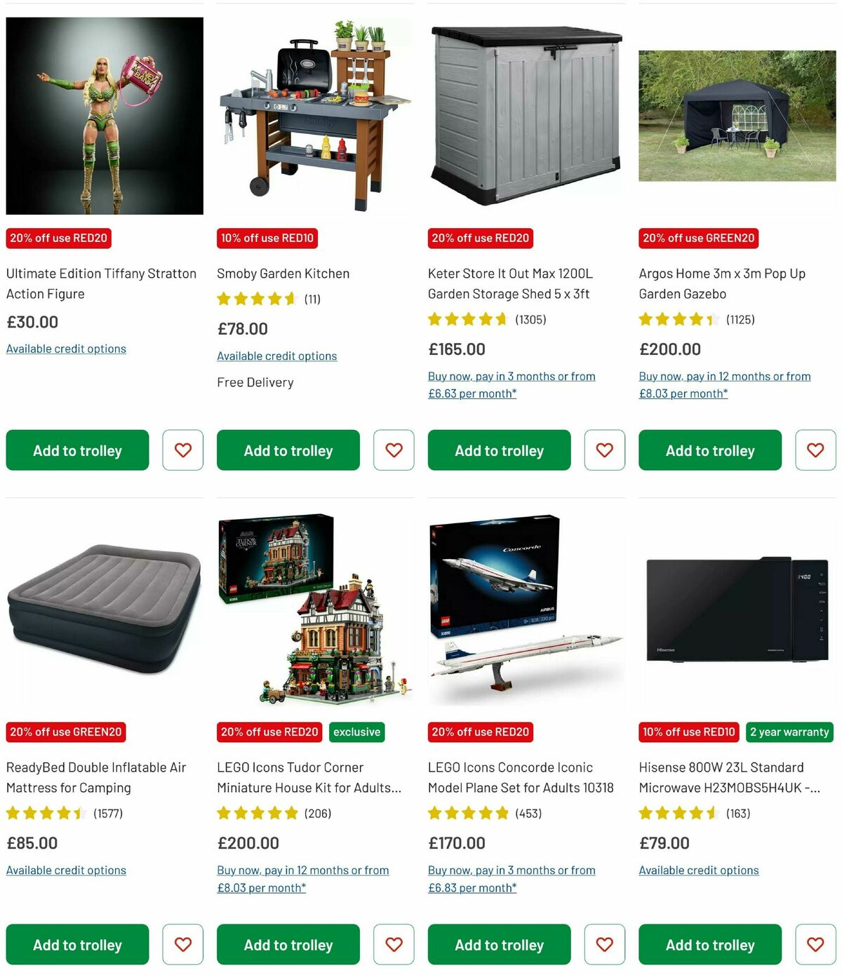 Argos Offers from 20 May