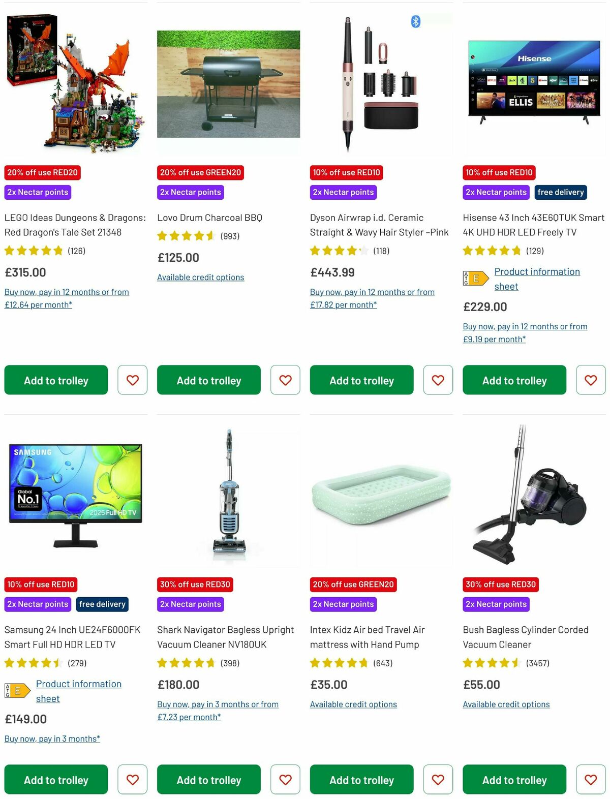 Argos Offers from 20 May