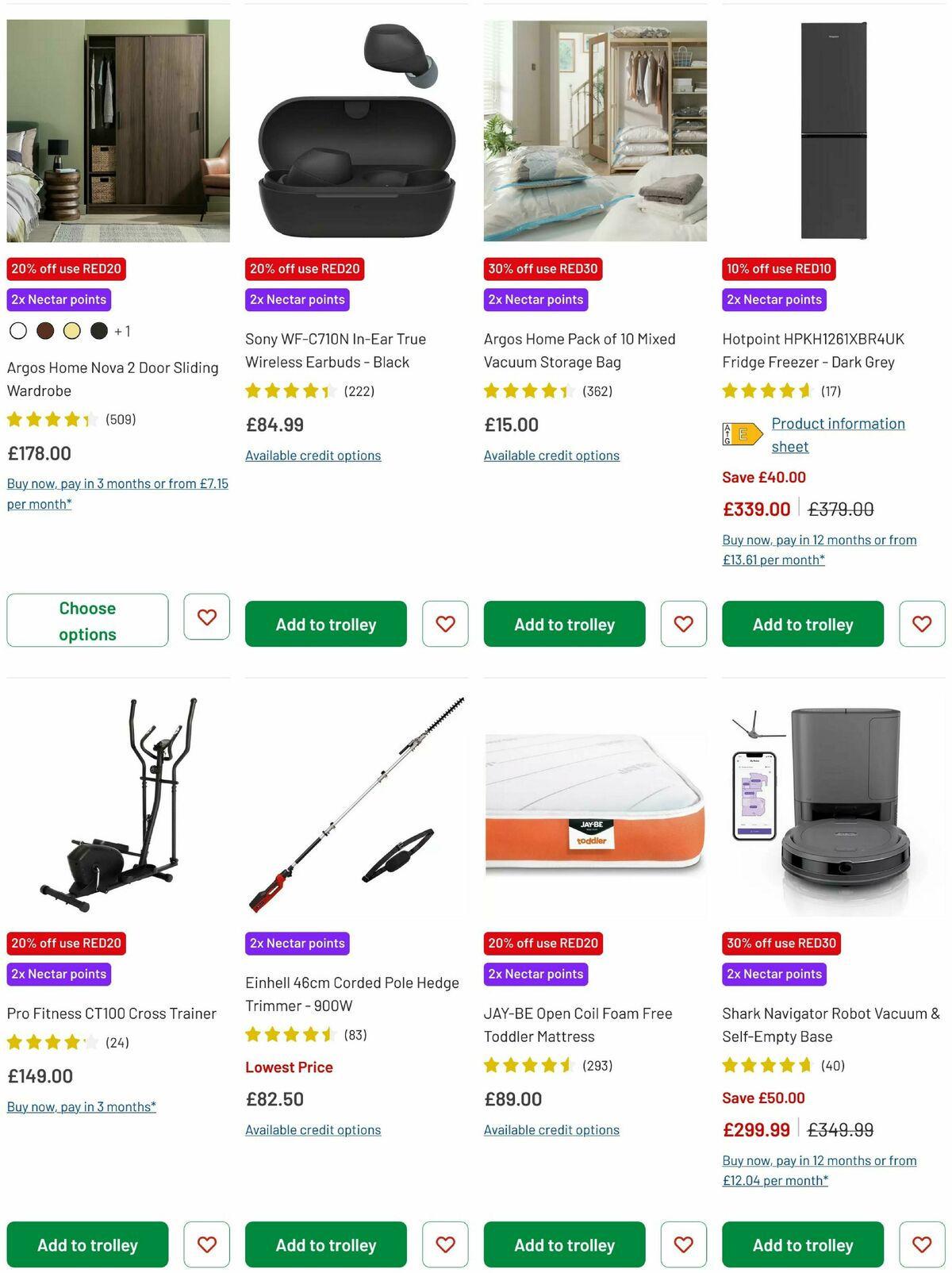 Argos Offers from 20 May