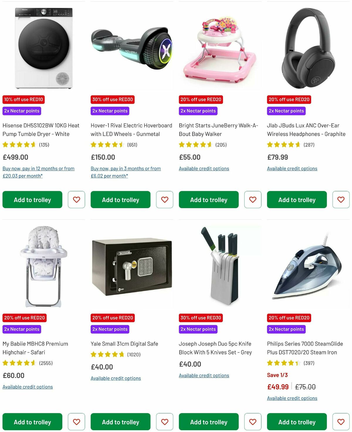 Argos Offers from 20 May