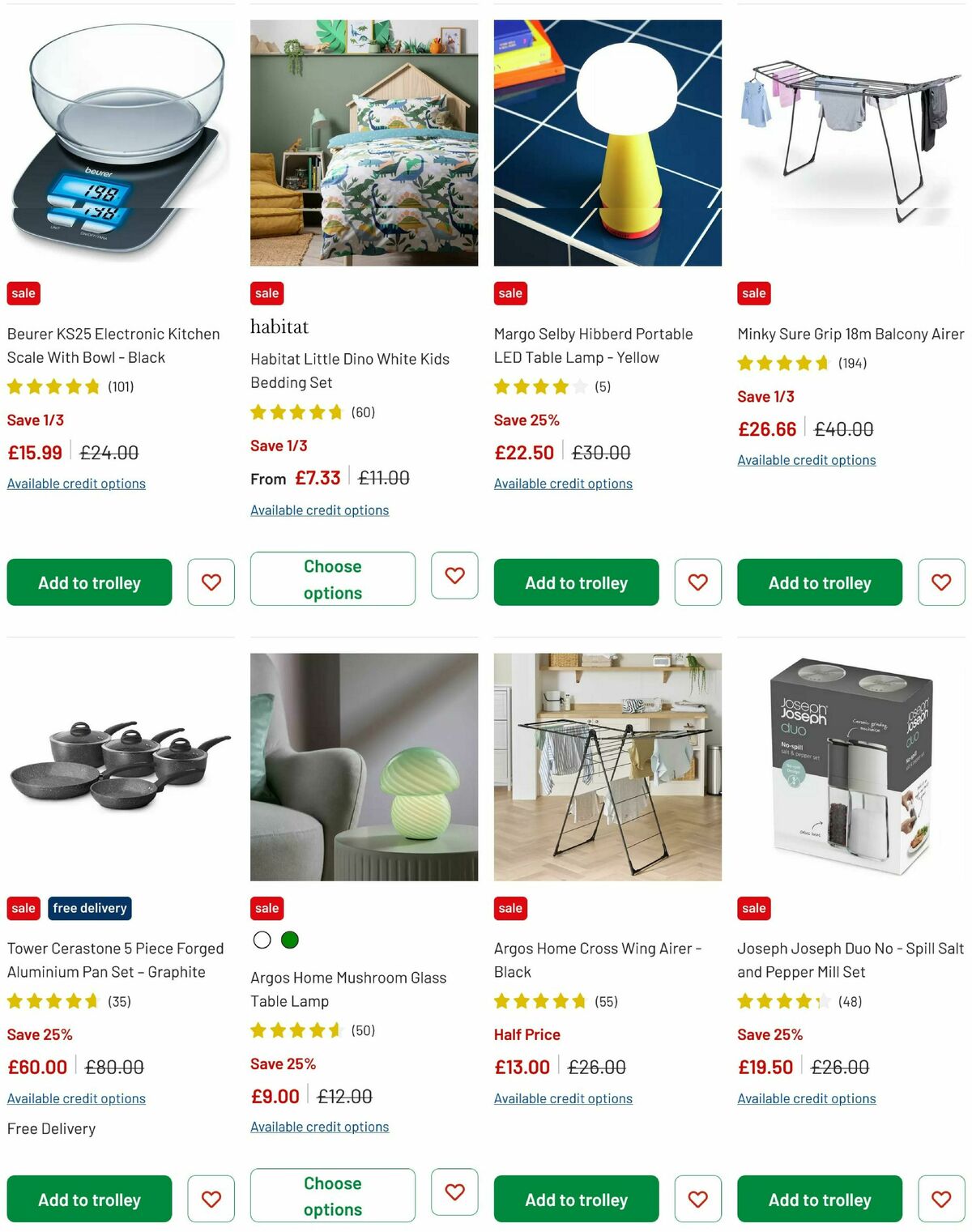 Argos Offers from 9 June