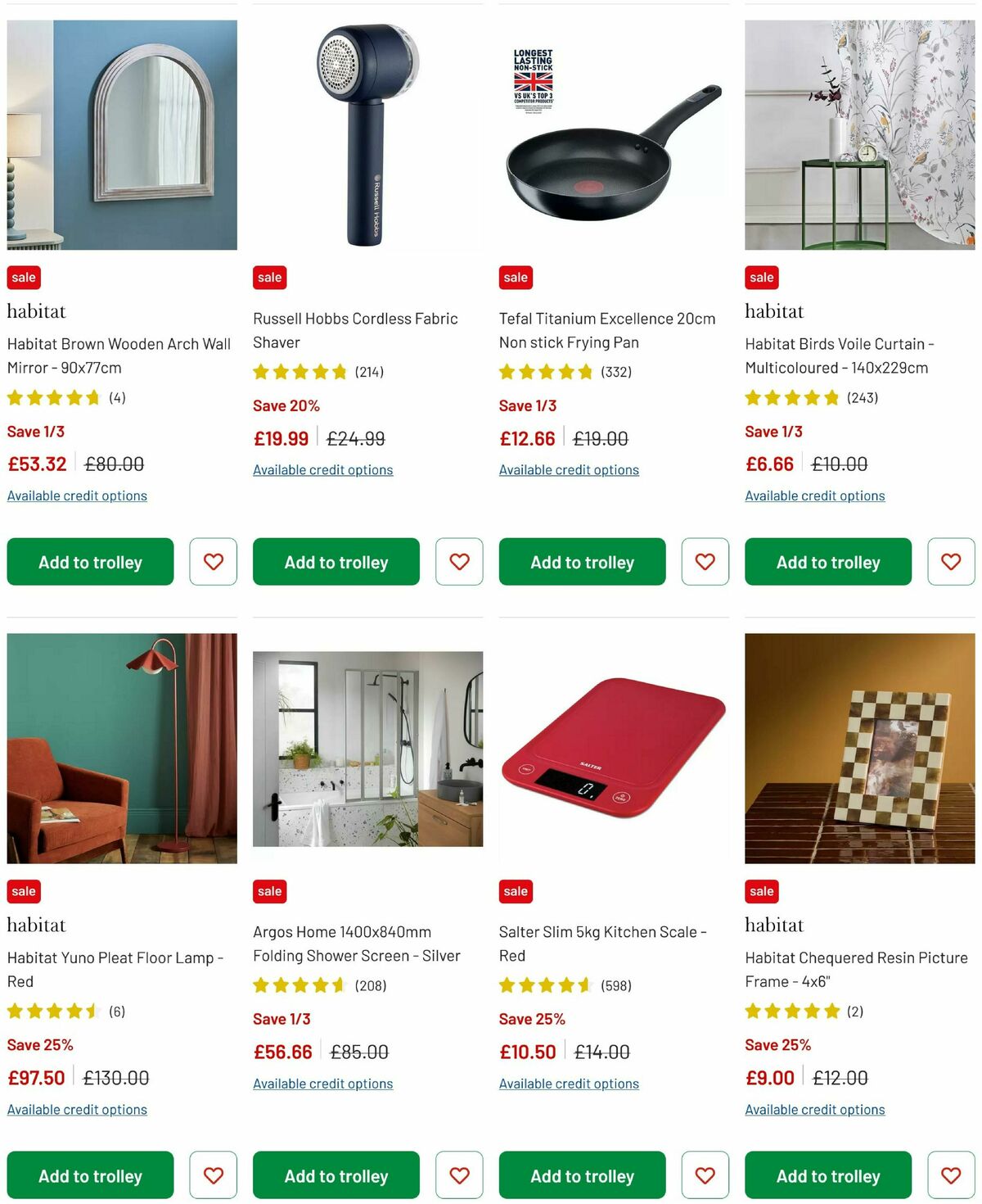 Argos Offers from 9 June