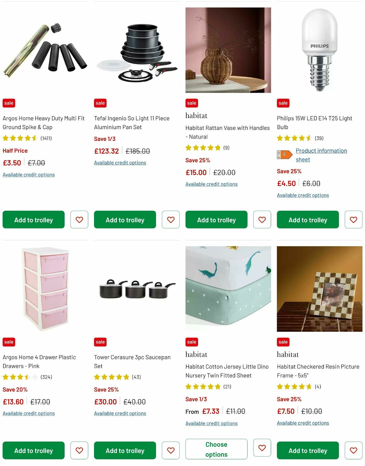 Argos Offers from 9 June
