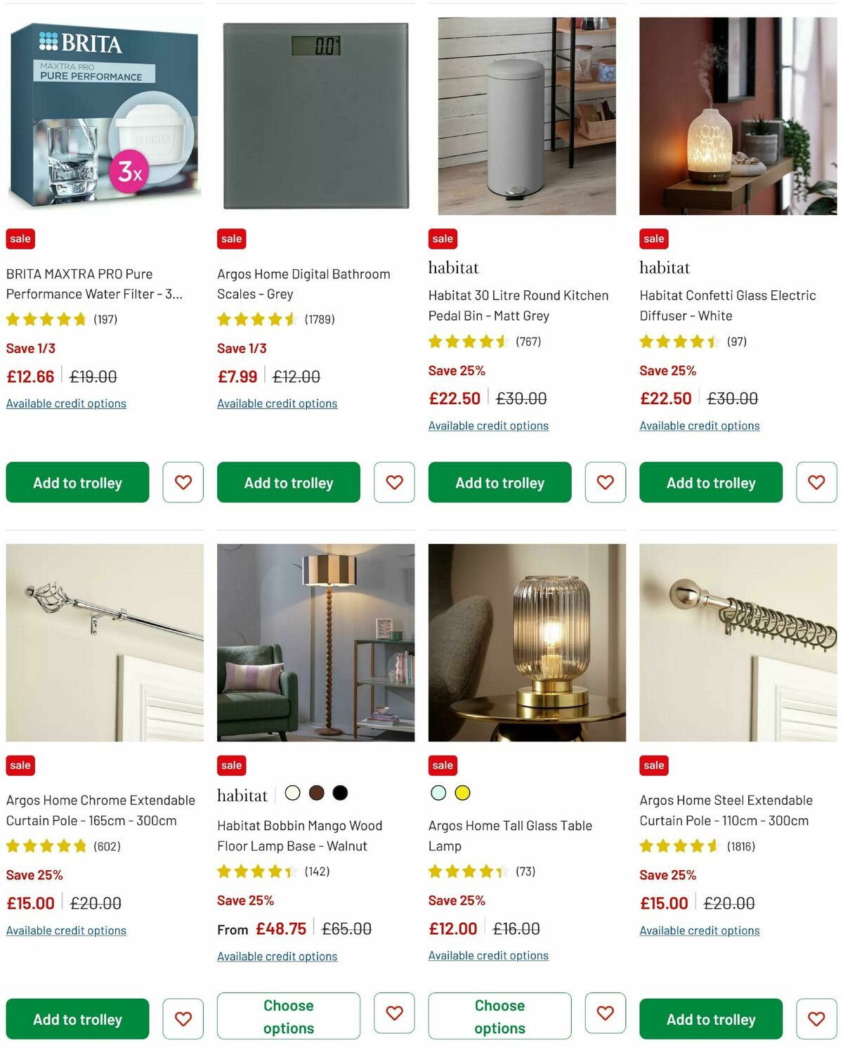Argos Offers from 9 June