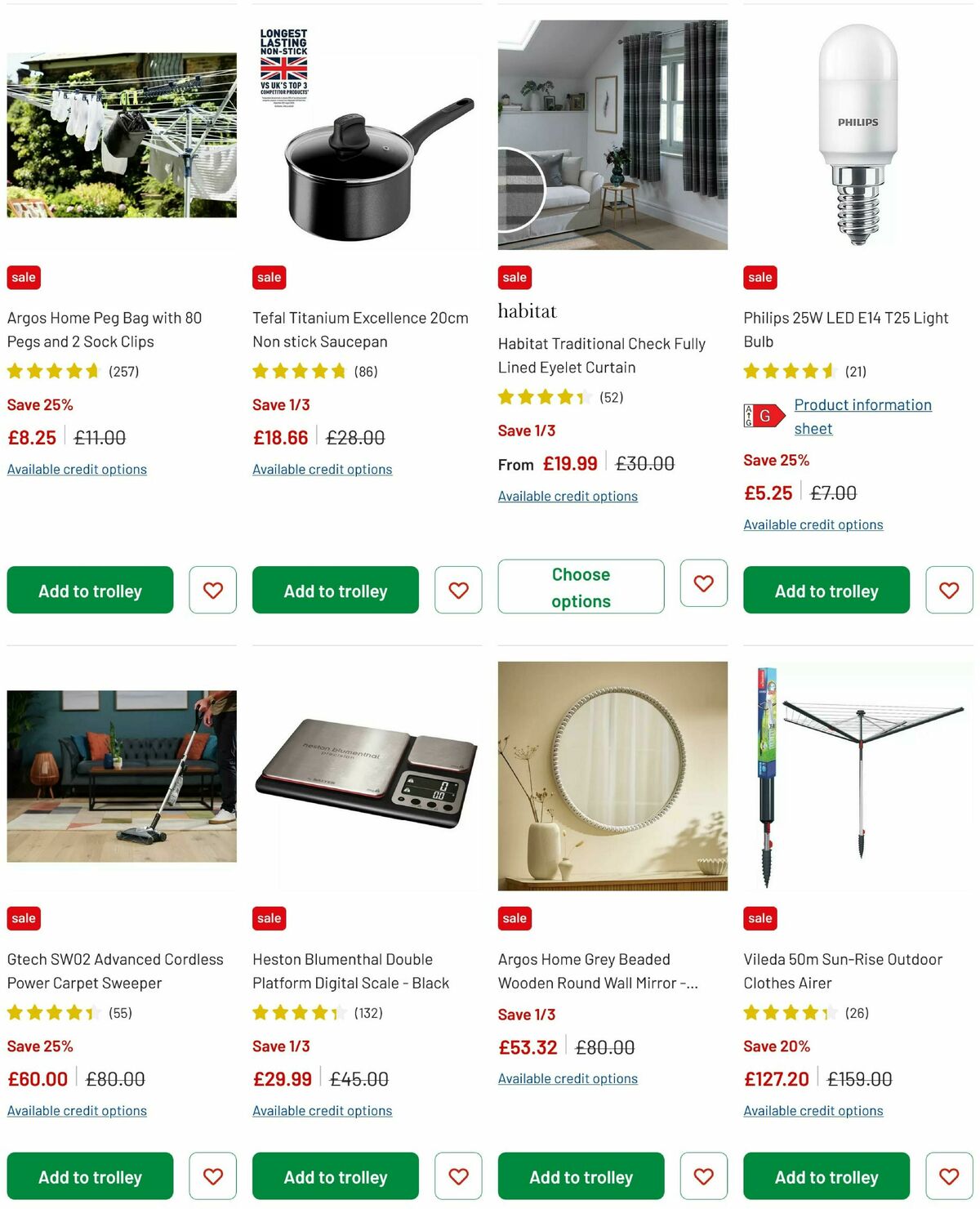 Argos Offers from 9 June