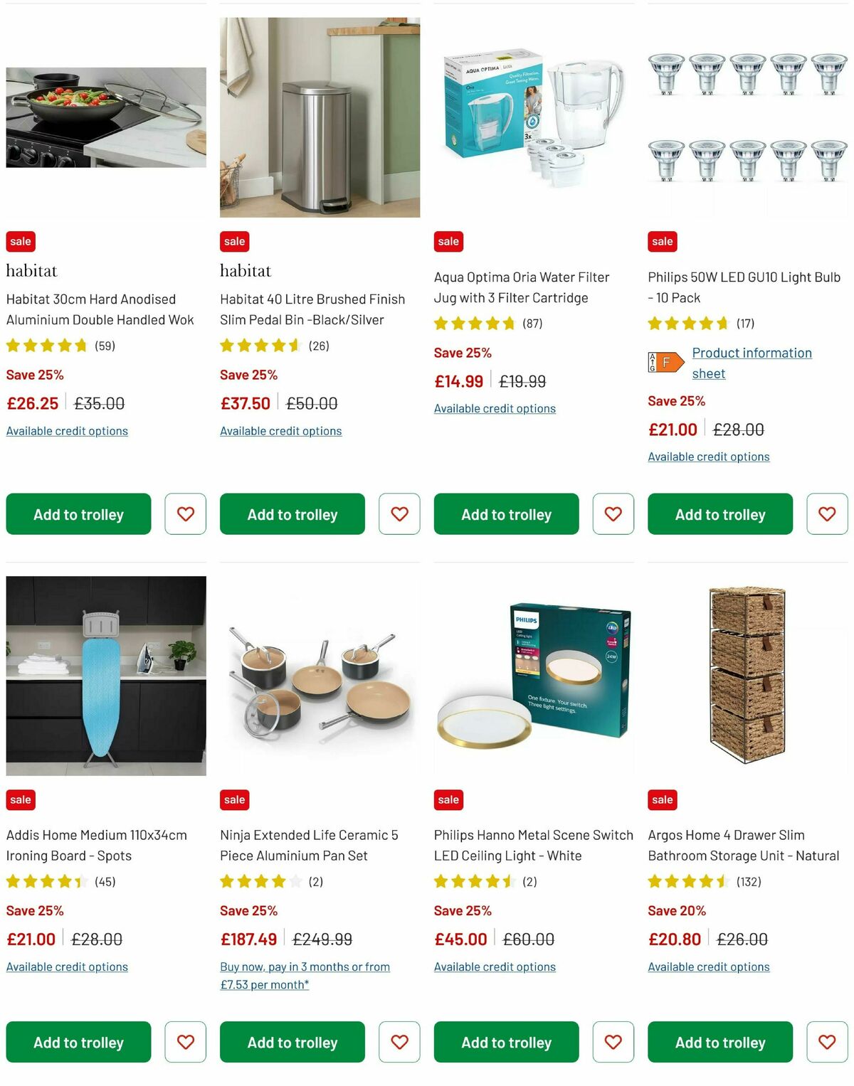 Argos Offers from 9 June