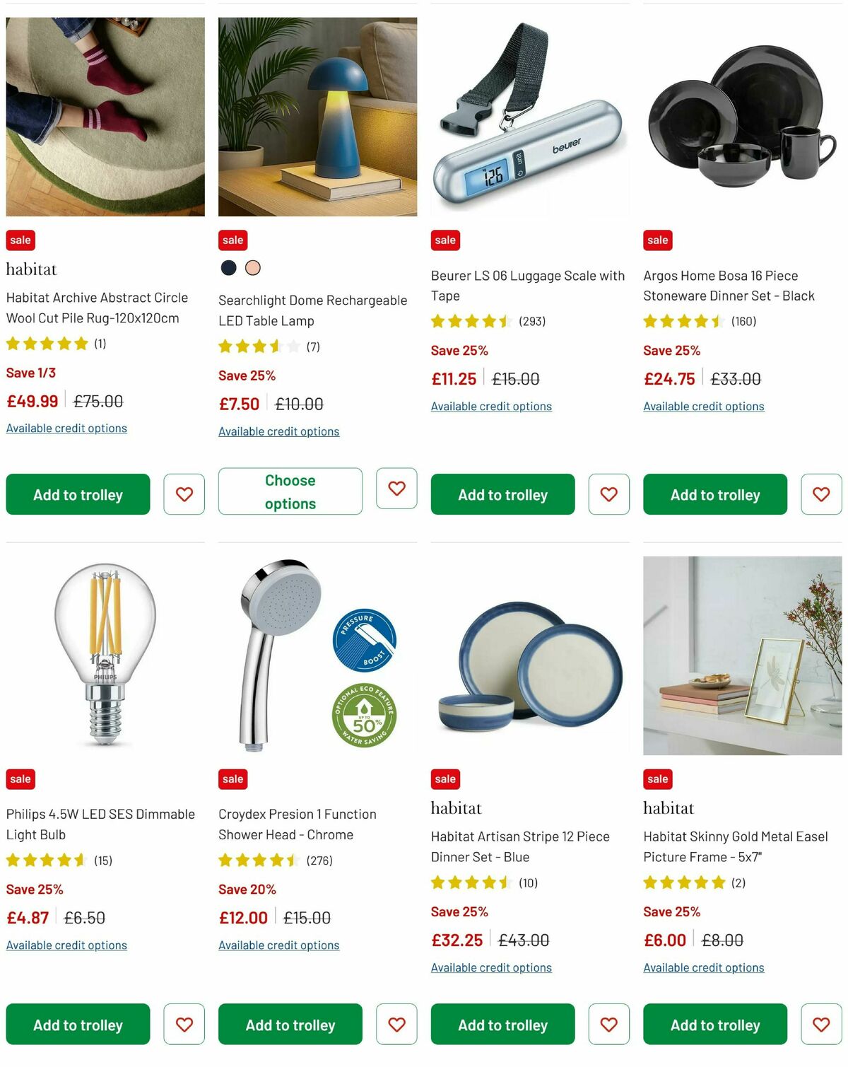 Argos Offers from 9 June
