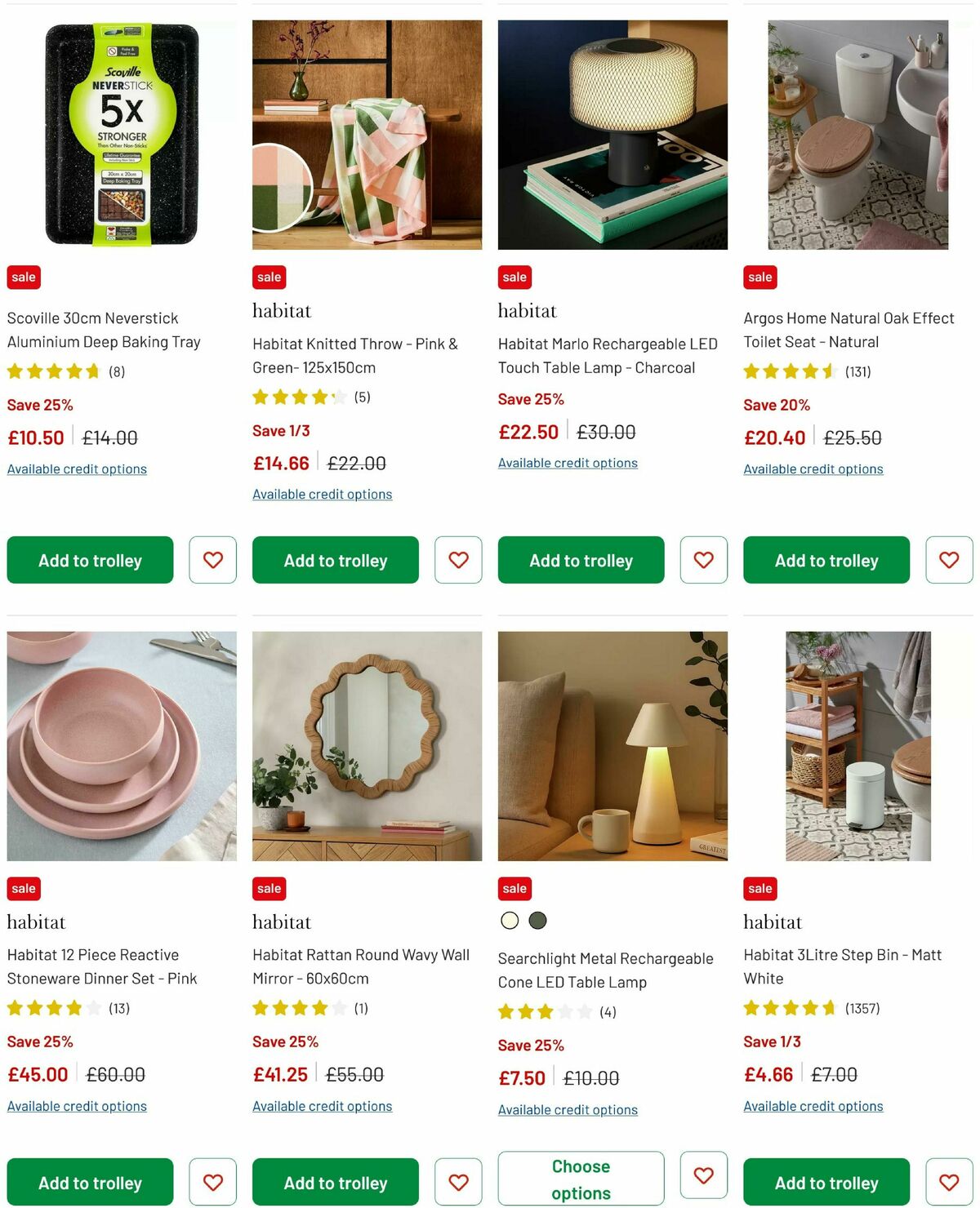 Argos Offers from 9 June