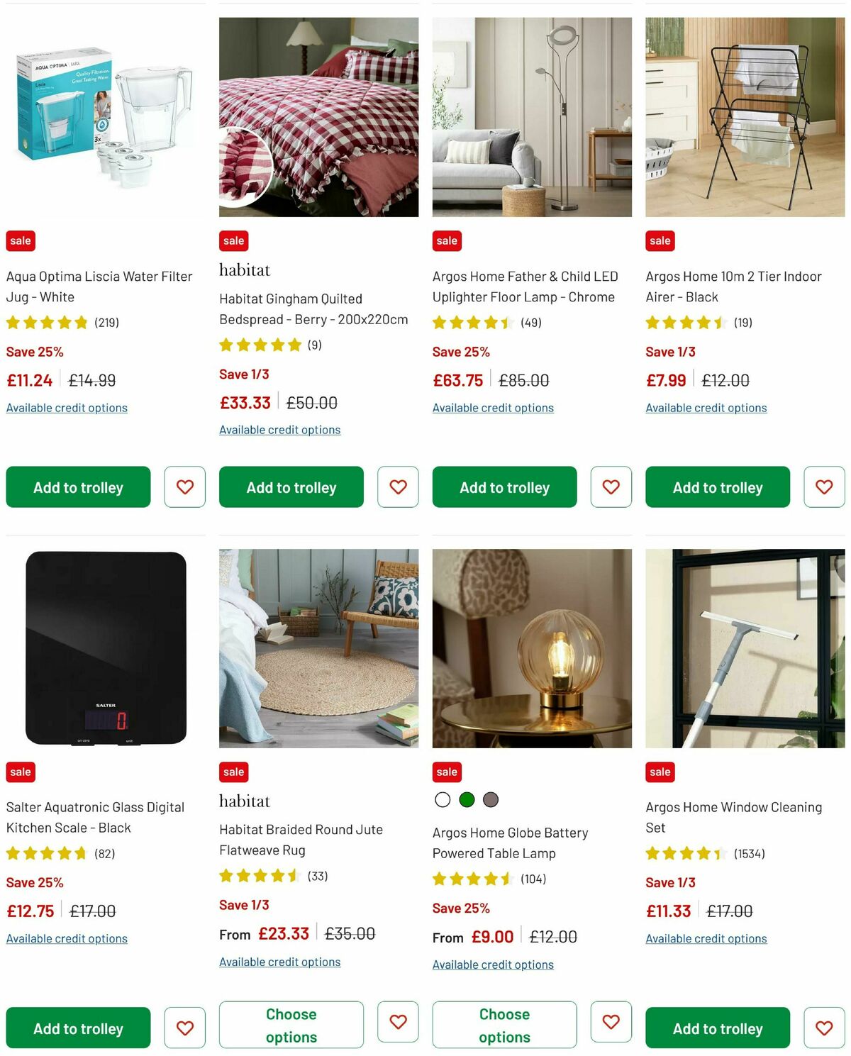Argos Offers from 9 June