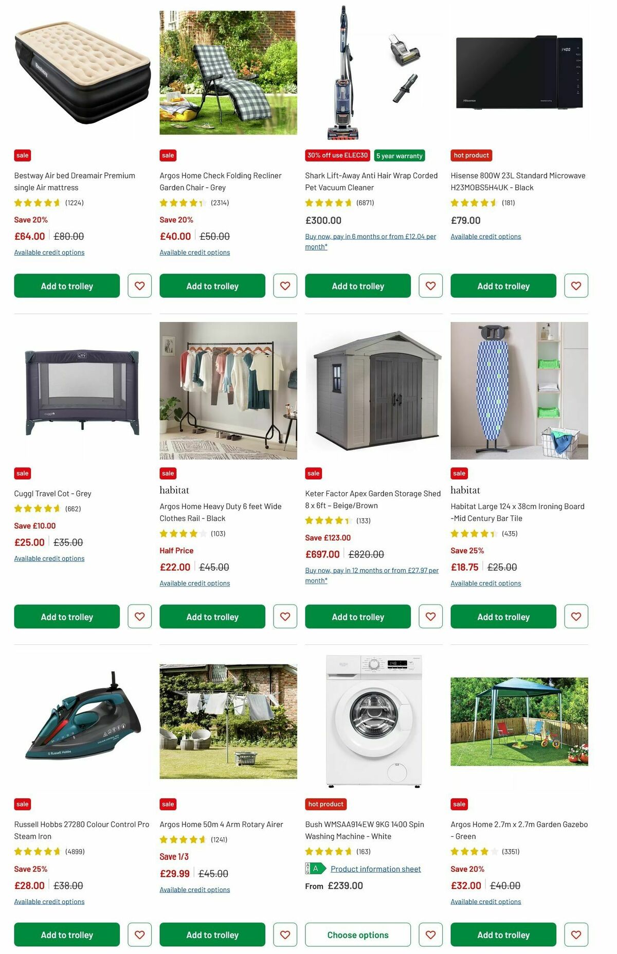 Argos Offers from 24 June