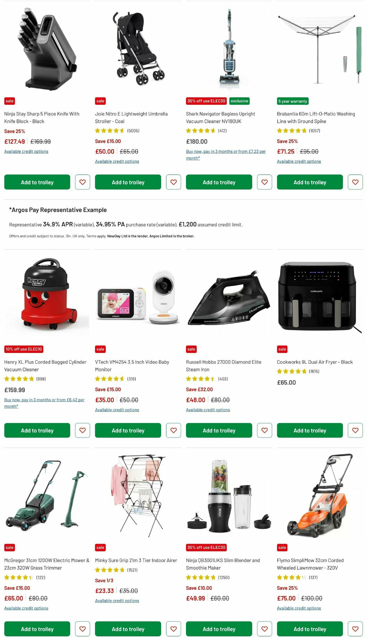 Argos Offers from 24 June