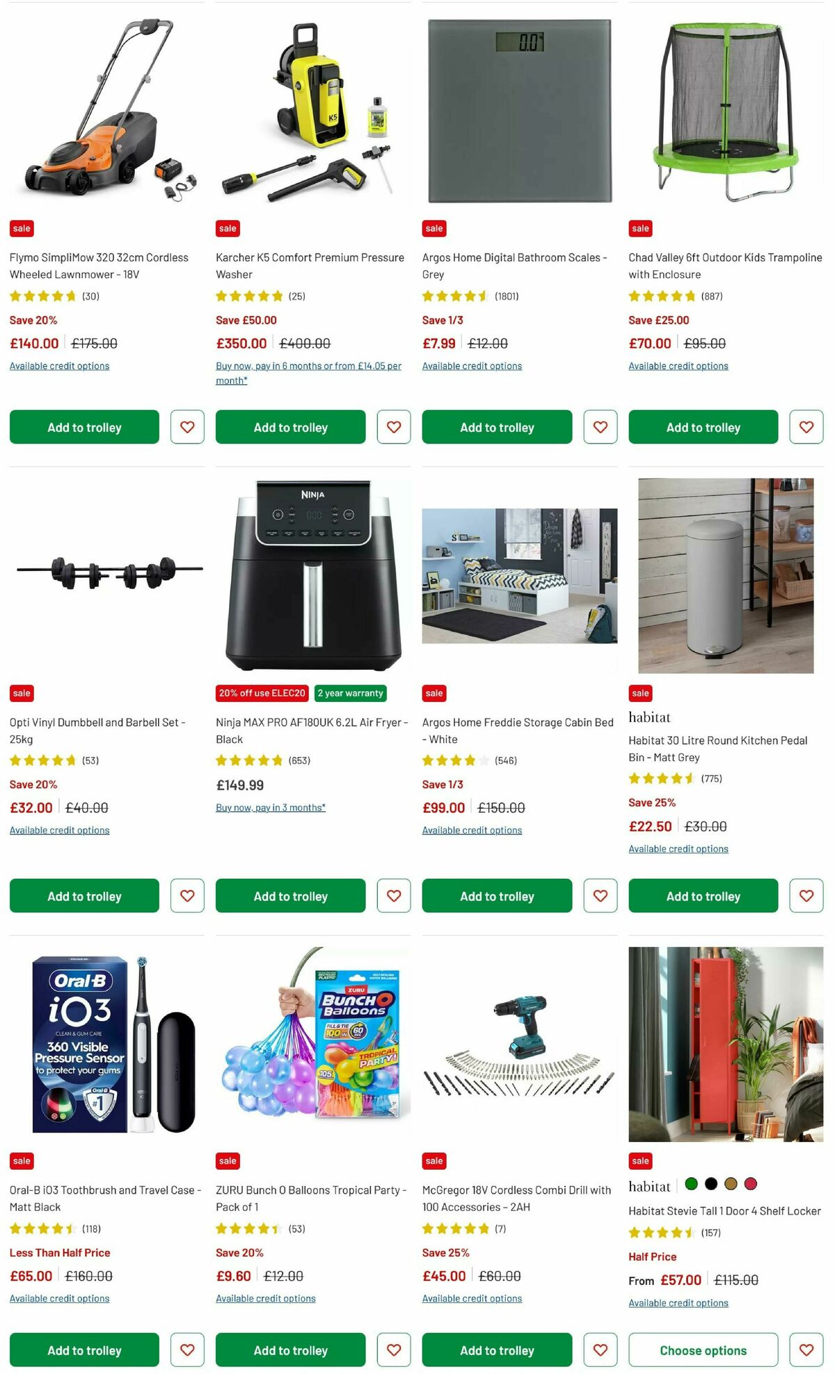 Argos Offers from 24 June