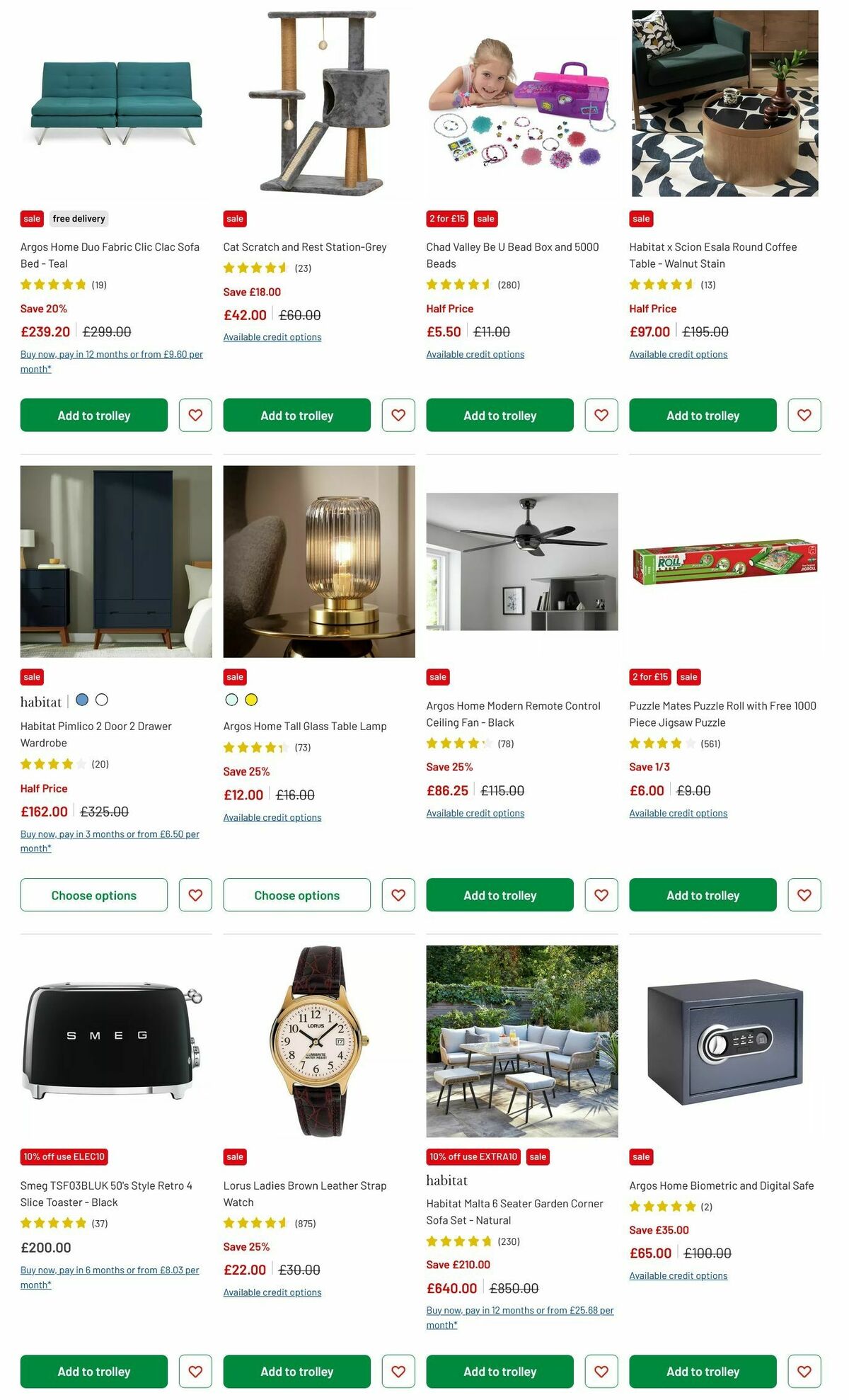 Argos Offers from 24 June